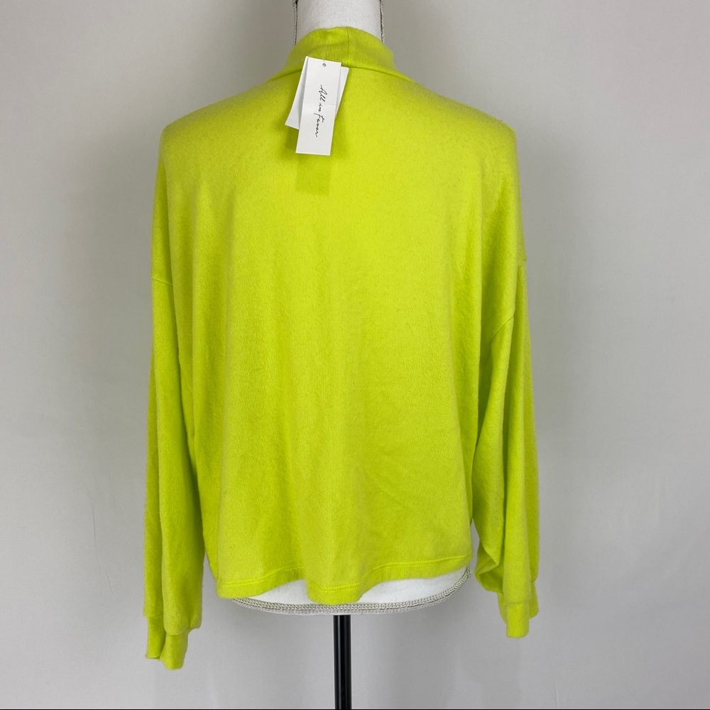 ALL IN FAVOR Mock Neck Sweatshirt - Picture 5 of 7